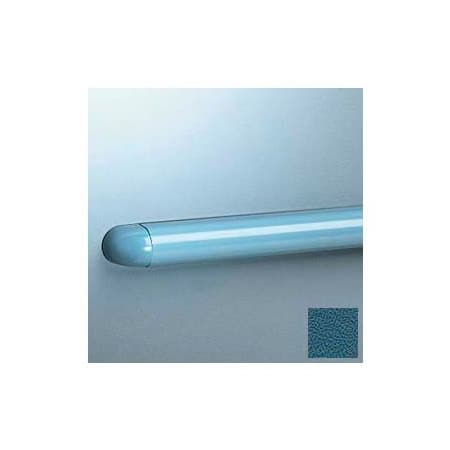 Pawling Accent Rail, Rounded W/Aluminum Retainer, 1-1/8"H x 12'L, Alexis Blue EB-25-12-583